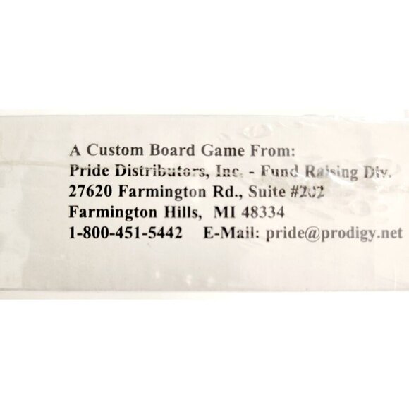 2002 Dexteropoly Monopoly Dexter Maine Vintage 1st Edition SEALED New INVRM - Picture 3 of 4